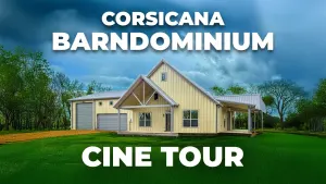  Modern Barndominium Tour | Custom Kitchen, Spa Master Bath & Huge Shop | CineTour 