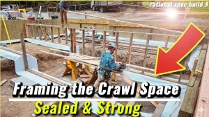  How to Frame a Crawl Space Step by Step (Sealed & Strong) 