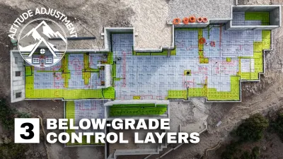 Altitude Adjustment | Episode 3 -Below Grade Control Layers and Sub Rough-in