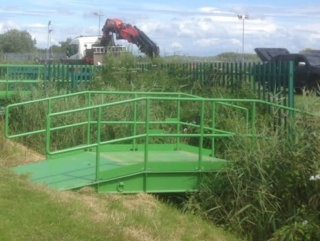 How to Build a Small Bridge Over a Ditch