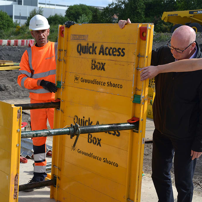 Groundforce helping to promote health & safety 