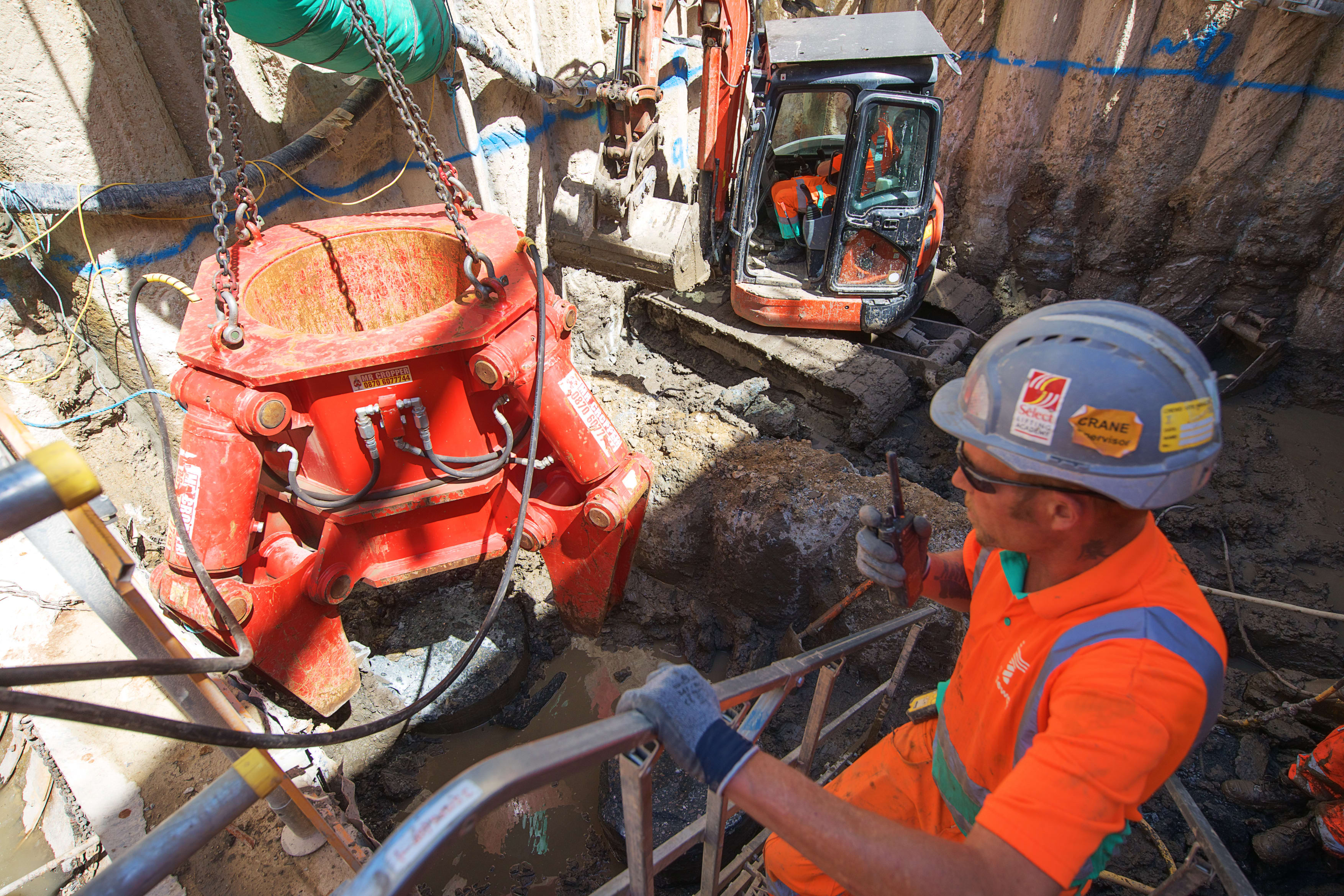 Groundforce Supplies Support for Tideway Sites