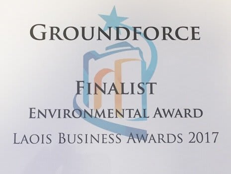 Groundforce shortlisted in the Laois Business Awards 2017