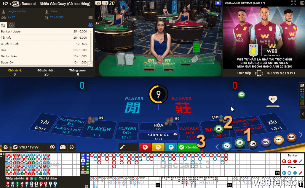 cach choi bai baccarat online w88 17
