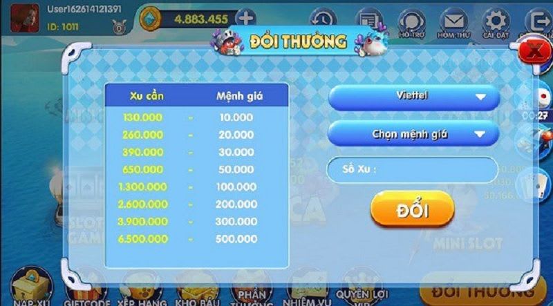Bắn cá 365 – game bắn cá đổi thẻ không giới hạn đang được yêu thích tại Việt Nam doi thuong ban ca 365 - Bắn cá 365 – game bắn cá đổi thẻ không giới hạn đang được yêu thích tại Việt Nam