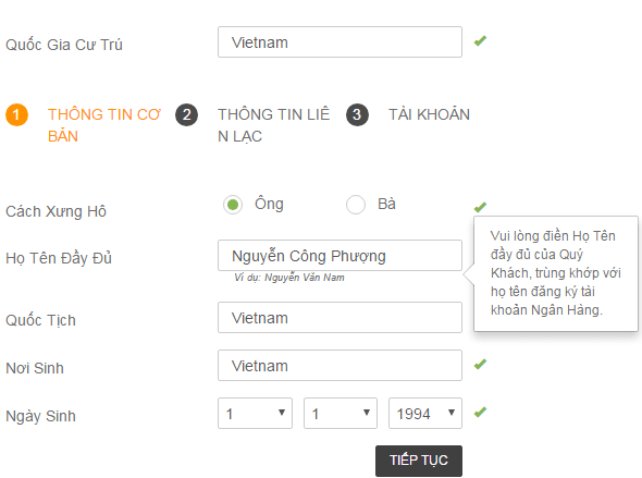 Thông tin cơ bản