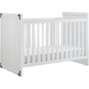 Baby Relax Georgia Campaign Crib White From Target