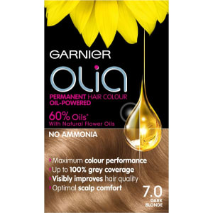 Garnier Olia Permanent Hair Colour 7 0 Dark Blonde From Boots