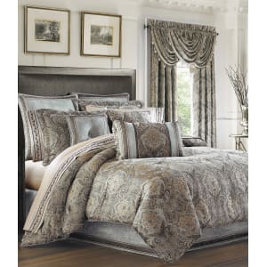J Queen New York Provence Damask Chenille Comforter Set From