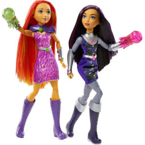 Dc Super Hero Girls Intergalactic Sisters Starfire And Blackfire
