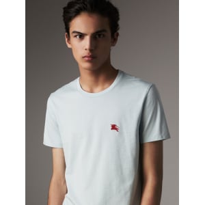 Burberry Cotton Jersey T-shirt, Size: M, Blue