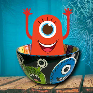Homeschool Social: Monster Mash Snack Bowl