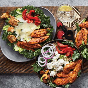 Purchase a Salad and Receive a Complimentary Hot Sauce