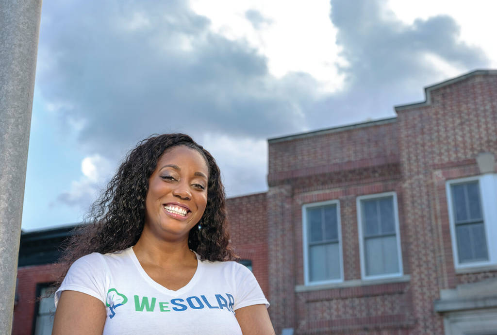 Kristal Hansley, CEO of WeSolar Inc.