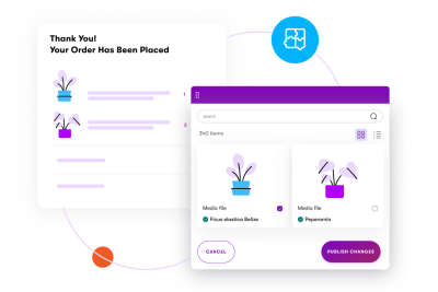 Xperience by Kentico showing unified commerce and content management eliminating complex external integrations
