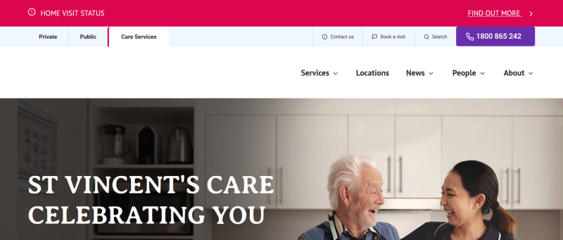 St Vincent's Care Services