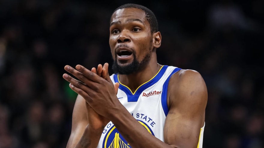 kevin durant back of jersey