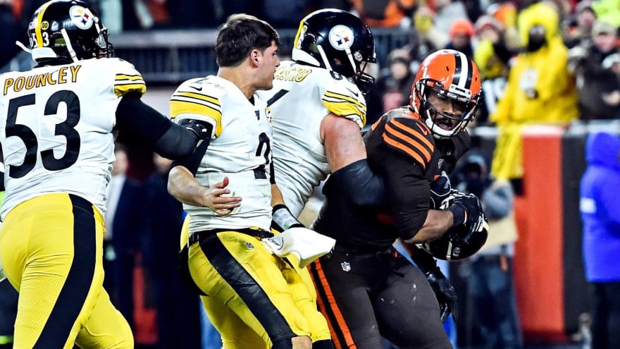 Browns Steelers Players Did Not Hear Mason Rudolph Use