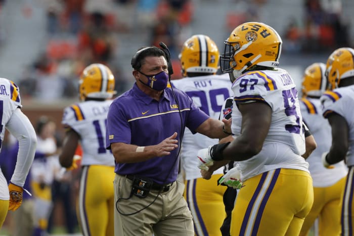 College football Week 12: Picks and preview - LSU (2-3) at Arkansas (3-4), Saturday, Noon, SEC Network