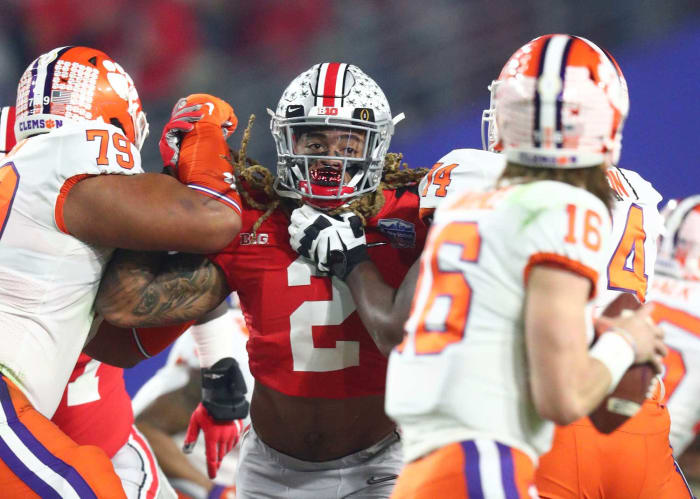 Pieles rojas de Washington: Chase Young, DE, Estado de Ohio