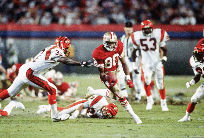 The best individual Super Bowl performances of all time - NewsOpener Jerry Rice, Super Bowl XXIII