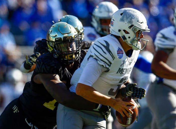 Jacksonville Jaguars (via Rams): Carlos Basham, DE, Wake Forest