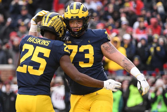 Green Bay Packers: Jalen Mayfield, OT, Michigan
