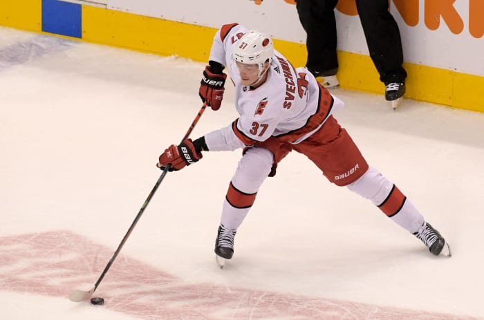 Andrei Svechnikov is getting ready to take over