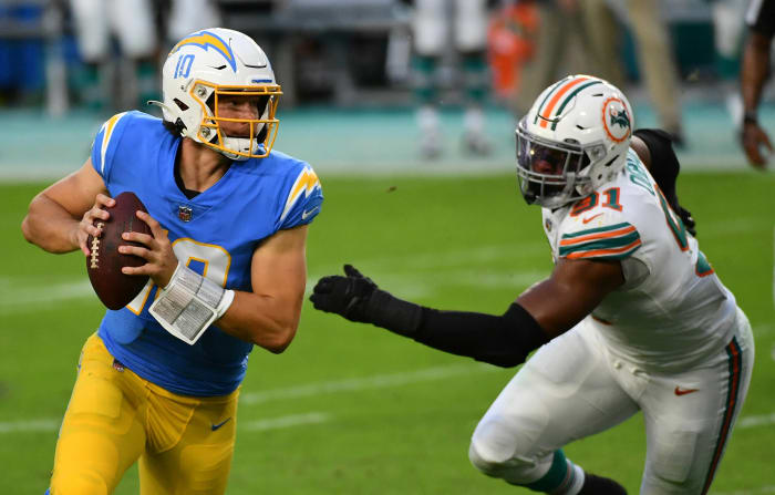 NFL Week 10 grades from around the league - NewsOpener Justin Herbert cannot solve Dolphins defense