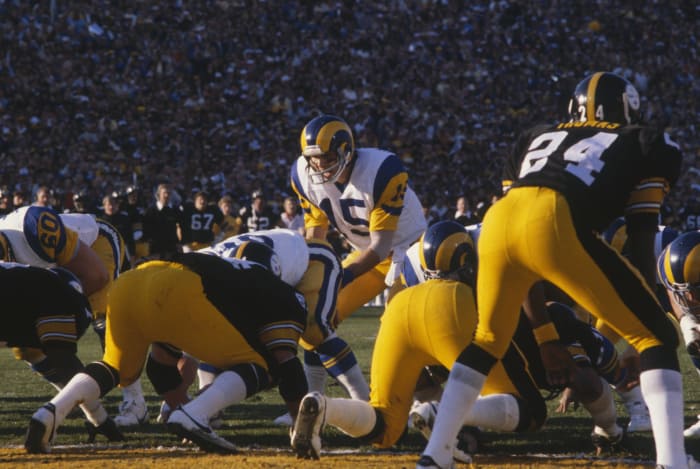 Ranking the QB matchup of every Super Bowl - NewsOpener Super Bowl XIV: Terry Bradshaw, Pittsburgh Steelers, and Vince Ferragamo, Los Angeles Rams