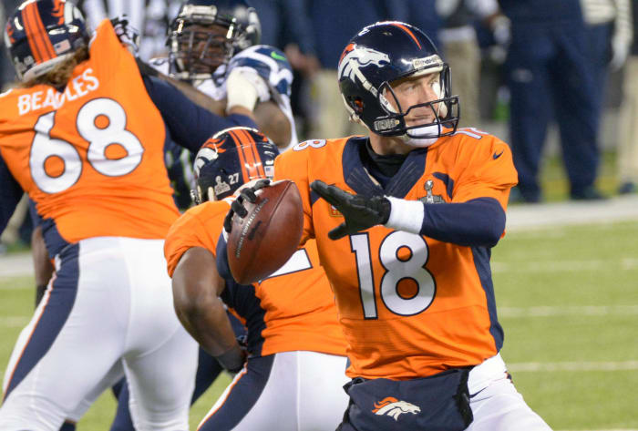 The oldest players to appear on Super Bowl rosters - NewsOpener Peyton Manning, Age 37: Super Bowl XLVIII
